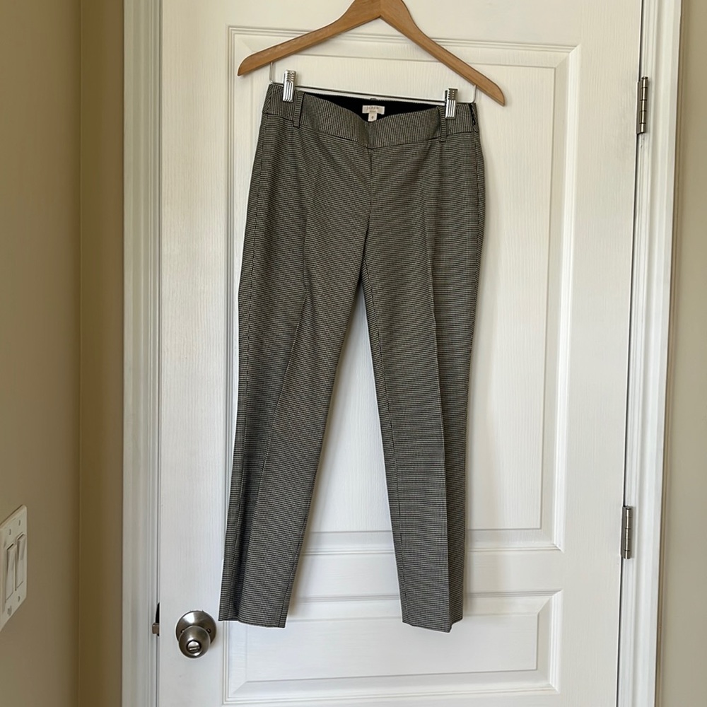 J. Crew houndstooth pant